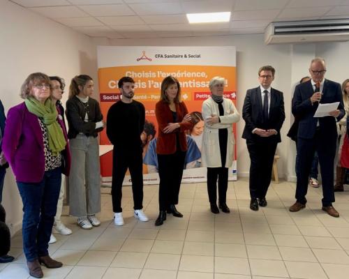  Inauguration du CFA Sanitaire et Social de Montpellier